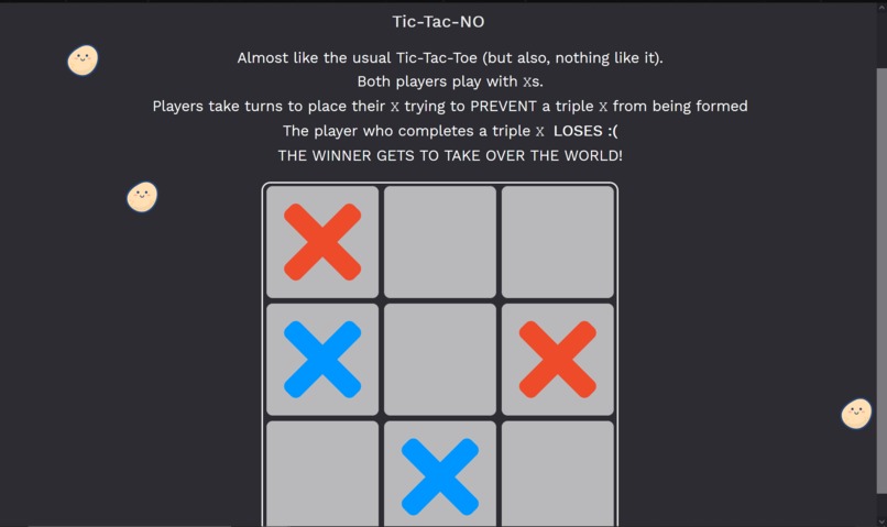 Tic-Tac-NO – screenshot 1