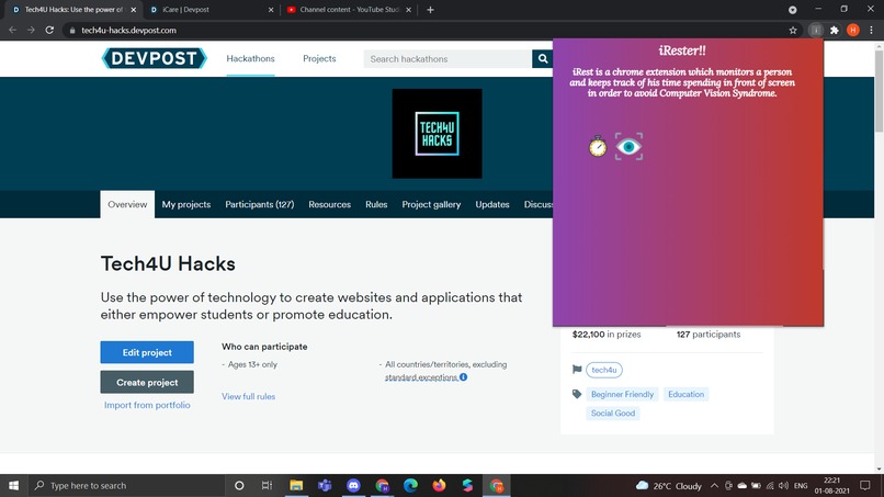 iCare – screenshot 1