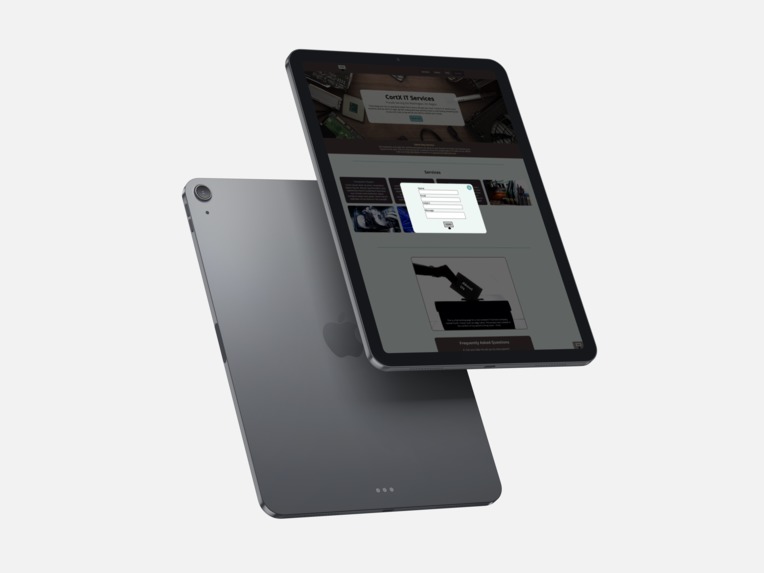 IT Services Landing Page – screenshot 4