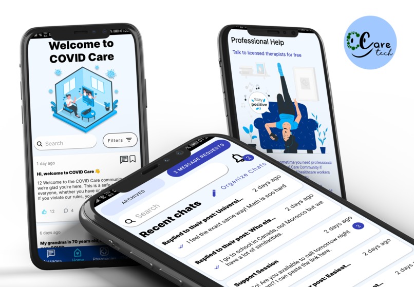 COVID Care Tech – screenshot 1