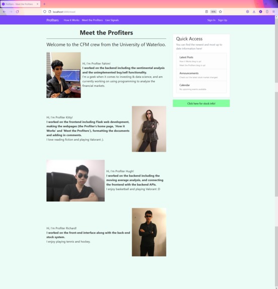Profiters Trading Bot  – screenshot 5