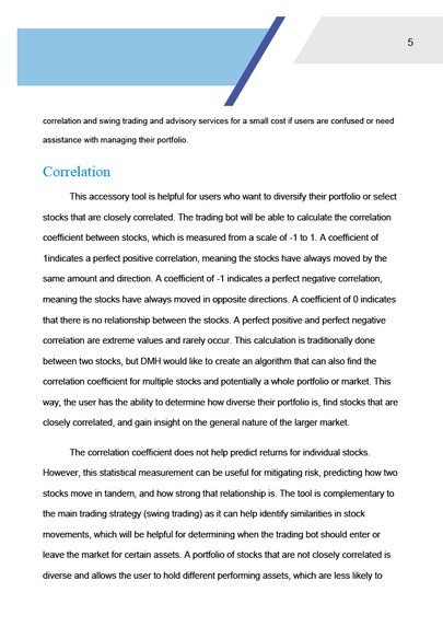 DMH's Trading Strategy Proposal for ProfiTech 2021 (Finance) – screenshot 7