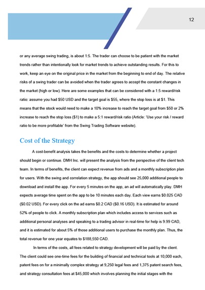 DMH's Trading Strategy Proposal for ProfiTech 2021 (Finance) – screenshot 17