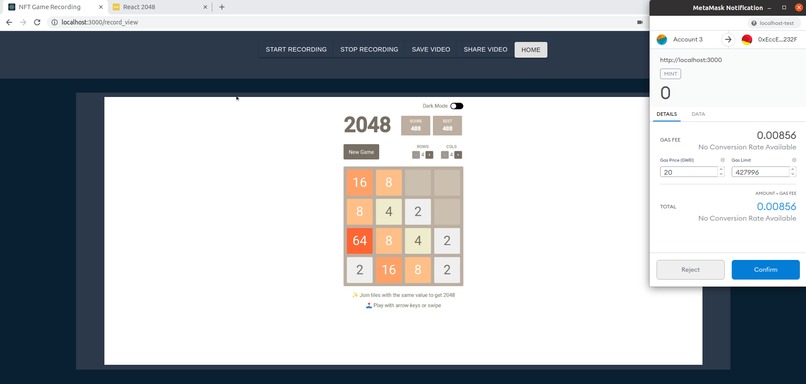 NFT Game Recording – screenshot 3