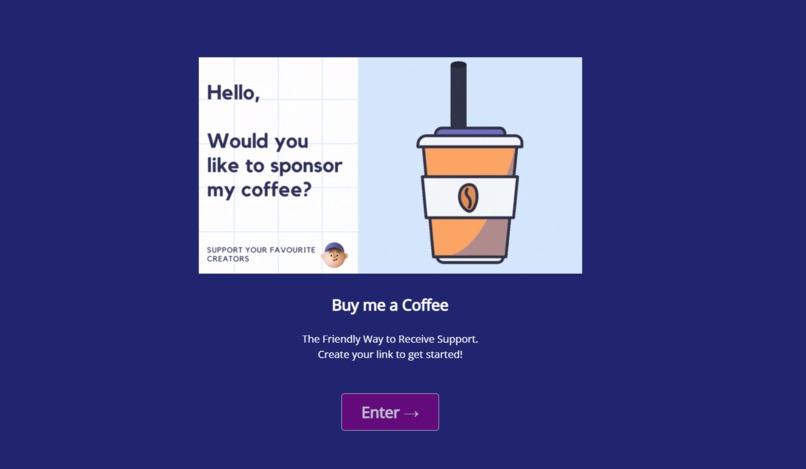 Buy me a Coffee – screenshot 1