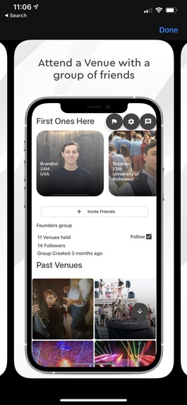 Hangout App – screenshot 2