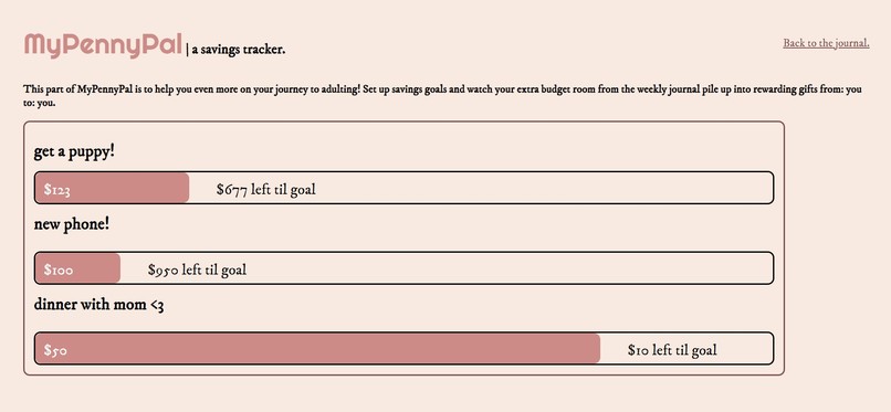MyPennyPal | a mindful spending journal. – screenshot 3