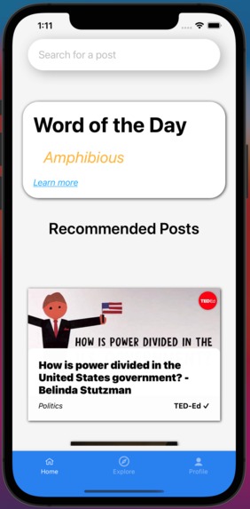 OurWorld – screenshot 2