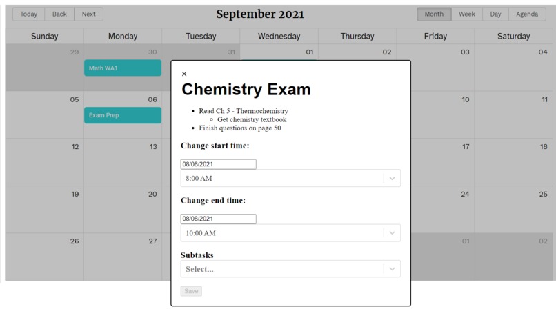 Taskeeper – screenshot 3