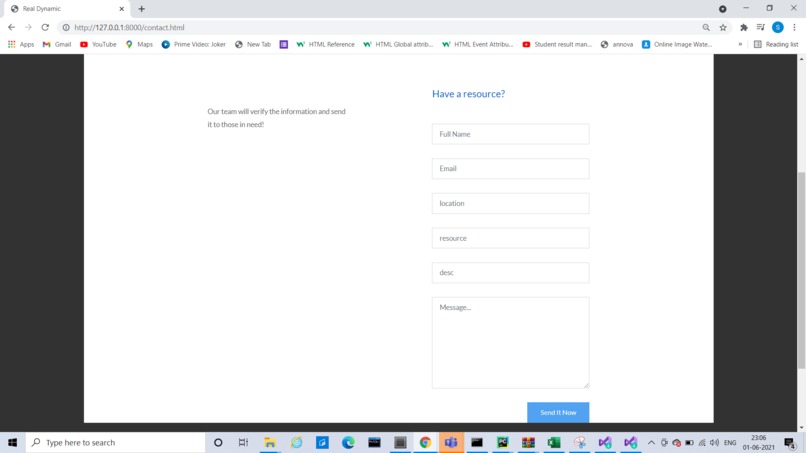 Covid 19 Prediction and Visualization using ML – screenshot 1