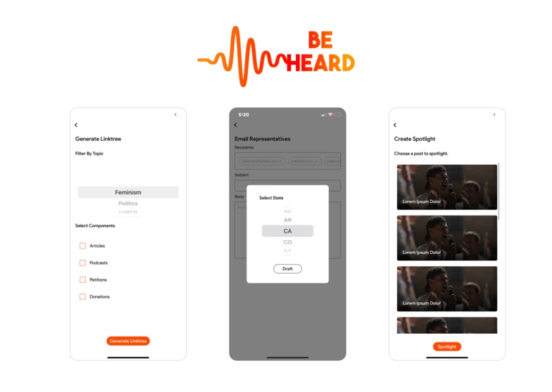 Be Heard – screenshot 2