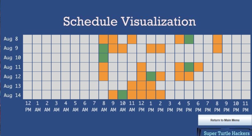 Super Turtle Hackers' Auto-Meeting Scheduler. – screenshot 4
