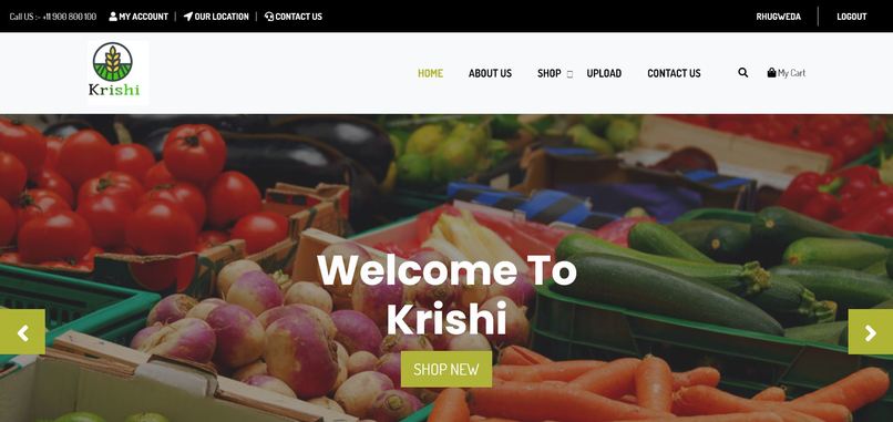 Krishi - An e-commerce portal to assist farmers – screenshot 3