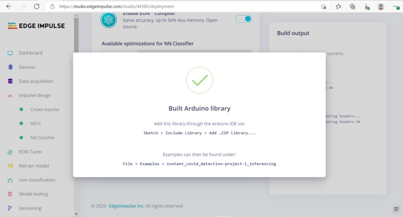 Instant-Covid19-Detection – screenshot 1