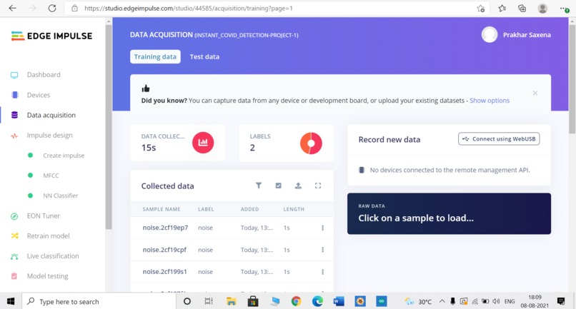 Instant-Covid19-Detection – screenshot 3