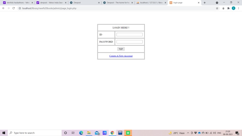 Library Management System – screenshot 4