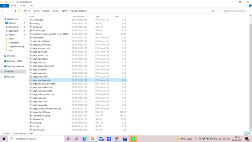Library Management System – screenshot 7