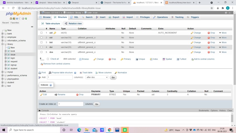 Library Management System – screenshot 9