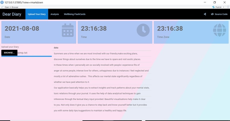 DearDiary – screenshot 2