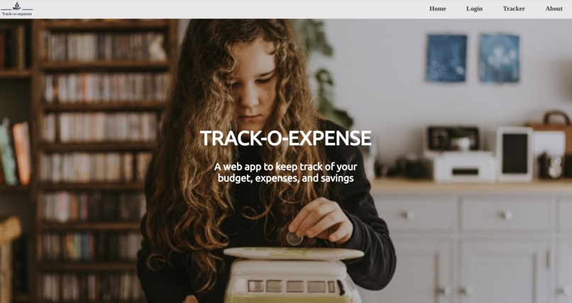 Track-o-Expense – screenshot 1