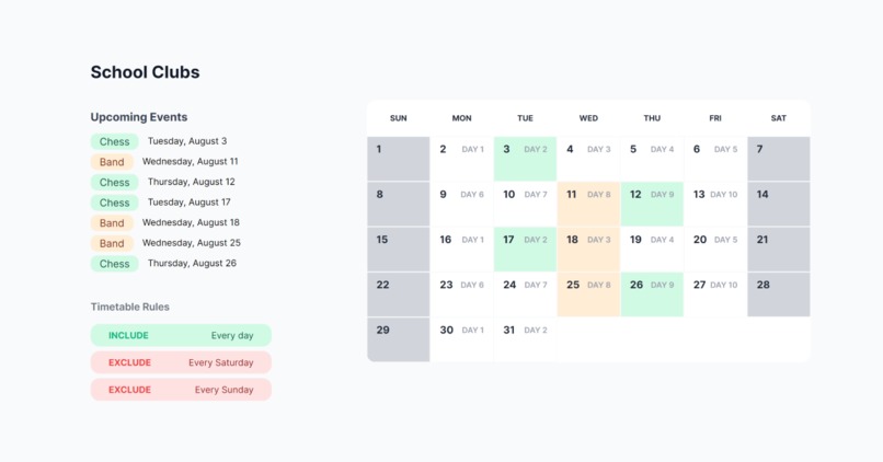 MyTable – screenshot 2