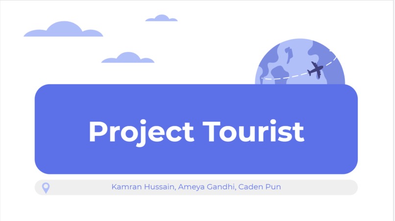 Project Tourist – screenshot 1