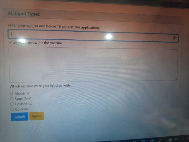 CoviVax Sentiment Analyser – screenshot 3