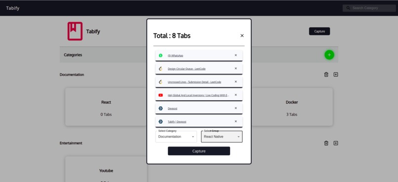 Tabify – screenshot 3