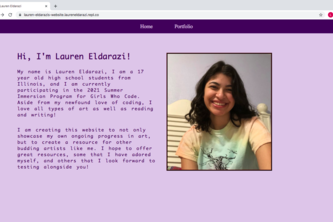 Lauren Eldarazi's Personal Website