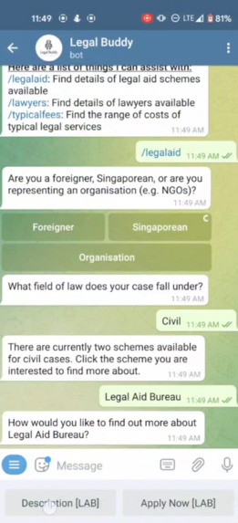 [Samsan Tech] Legal Buddy – screenshot 4