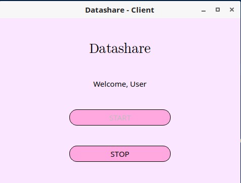DataShare – screenshot 1