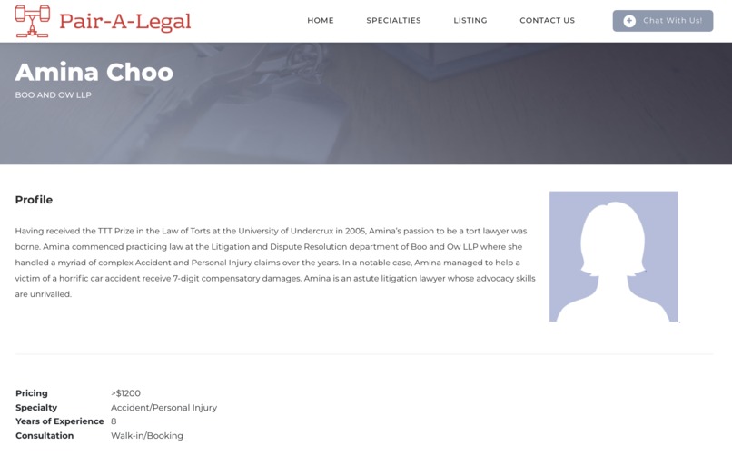 Pair-A-Legal [FMAS] – screenshot 4