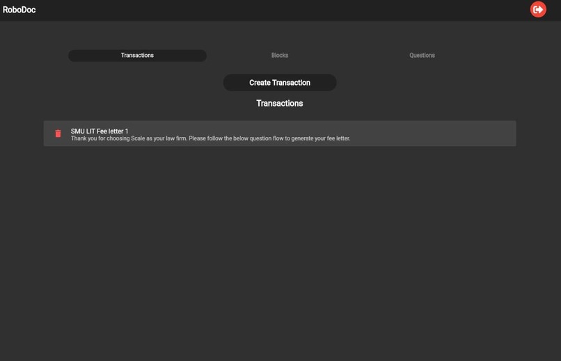 SCALE - Fee Letter Automation – screenshot 3
