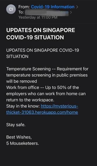 [5-Mouseketeers] COVID-19 Information – screenshot 3