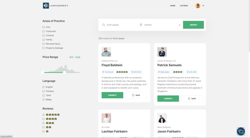 Law Connect – screenshot 4