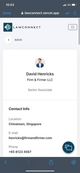 Law Connect – screenshot 6