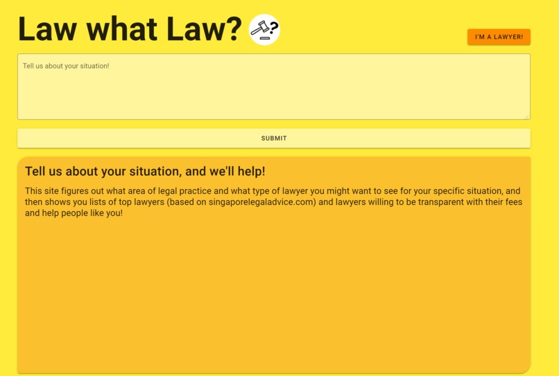 [WWT LLP] Law what Law? – screenshot 1