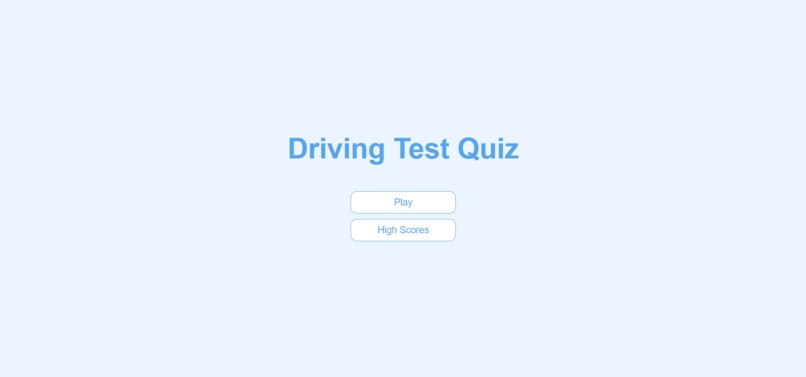 Driving Test Quiz – screenshot 1
