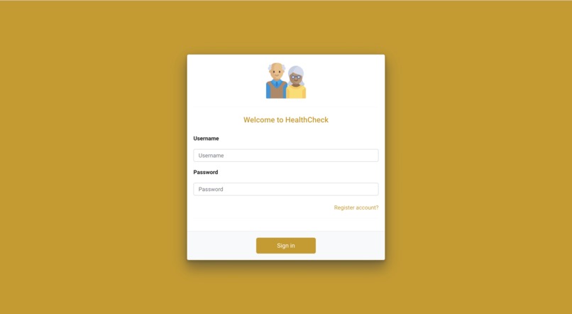 HEALTH CHECK – screenshot 1