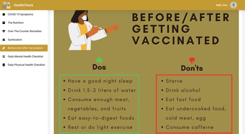 HEALTH CHECK – screenshot 10