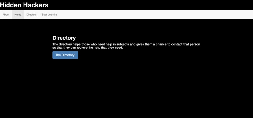 Hidden Hackers | Pomodoro Study Website – screenshot 3