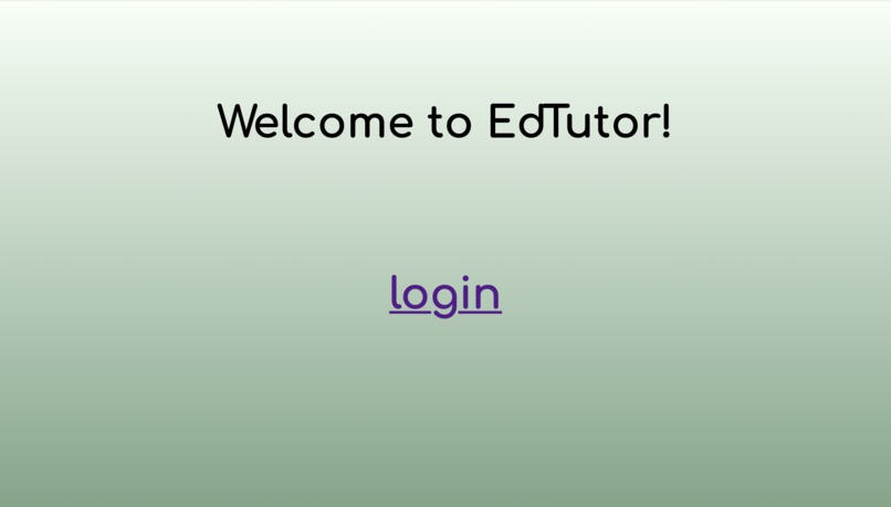 EdTutor – screenshot 1