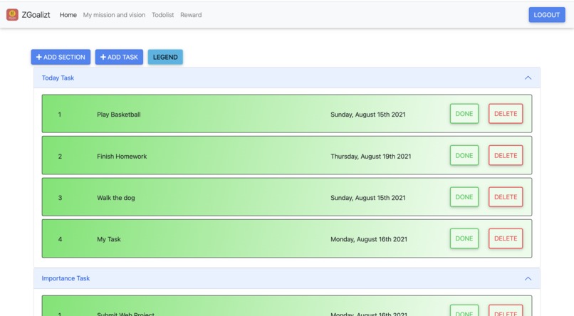ZGoalizt – screenshot 2