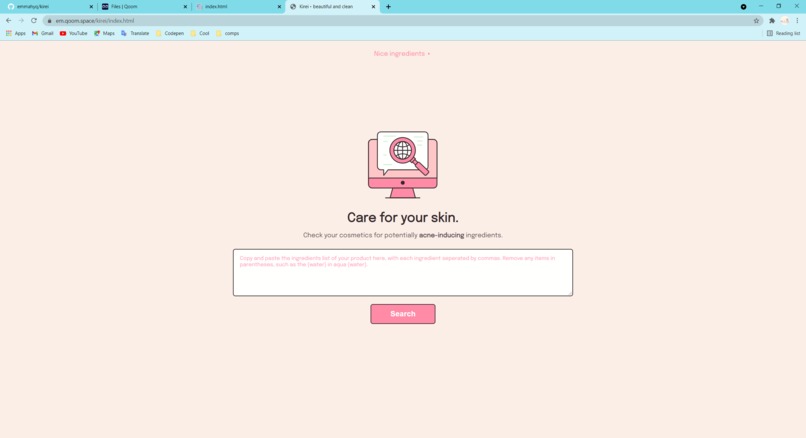Kirei – screenshot 1