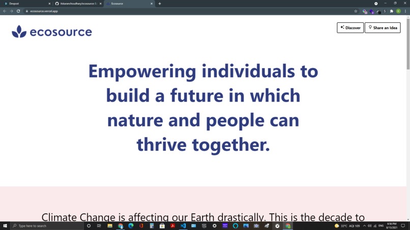 Ecosource – screenshot 2