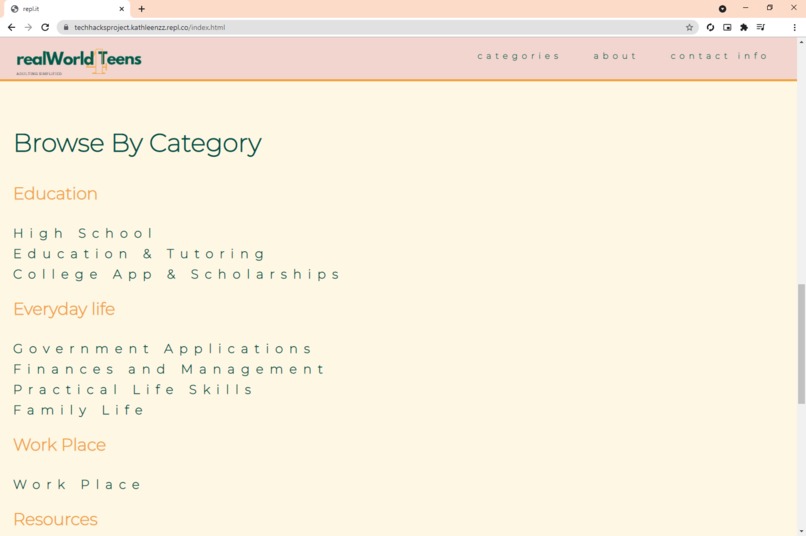 realWorld4Teens [tecHacks] – screenshot 3