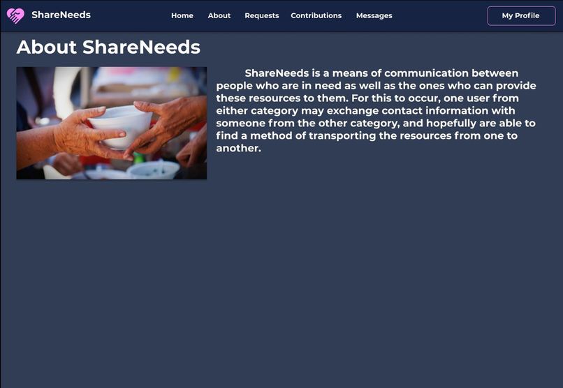 ShareNeeds – screenshot 2