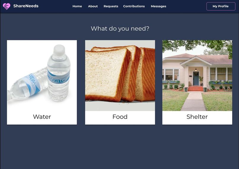 ShareNeeds – screenshot 3
