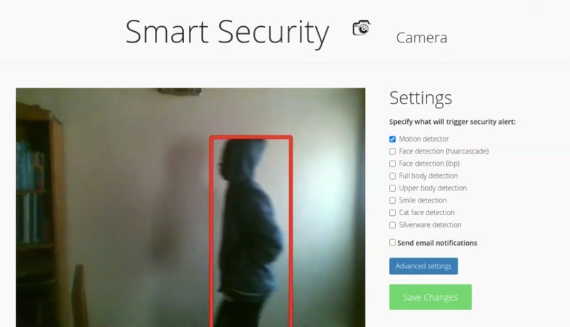 Raspberry Pi - Smart Camera System – screenshot 1