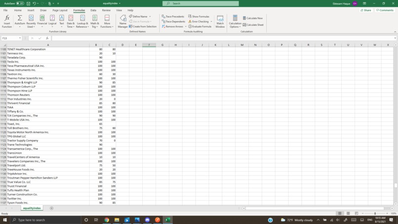 Equify – screenshot 2